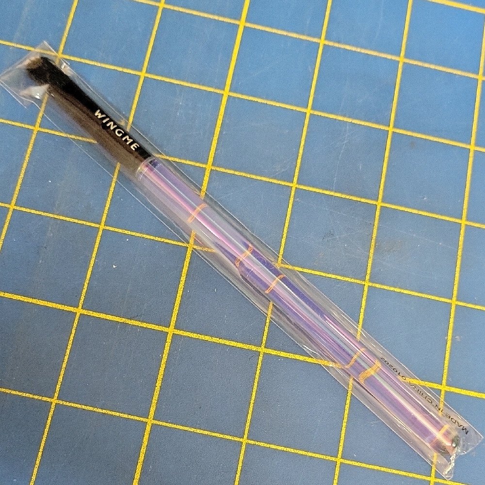 Wingate Makeup Brush 6.5" Purple Handle New Sealed Package
